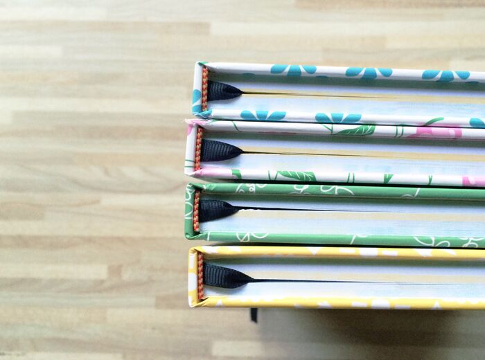 Blank Space 5 Blank Space Journal with colorful patterns by Peekmybook