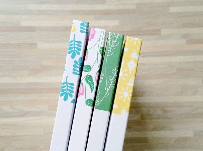 Blank Space 6 Blank Space Journal with colorful patterns by Peekmybook