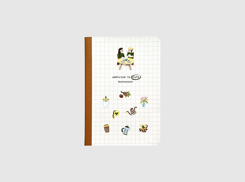 Addicted to Café journal cover