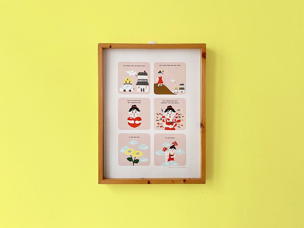 Comicil 79 1b Rich on the Inside art print by Peekmybook