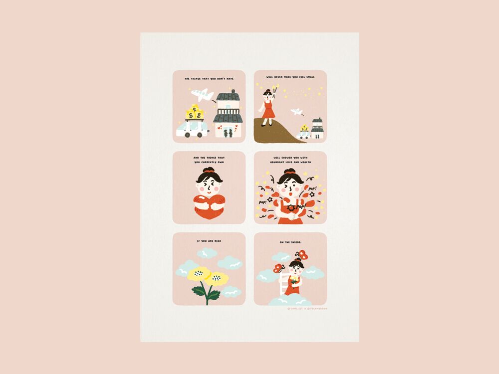 Comicil 79 3 Rich on the Inside art print by Peekmybook