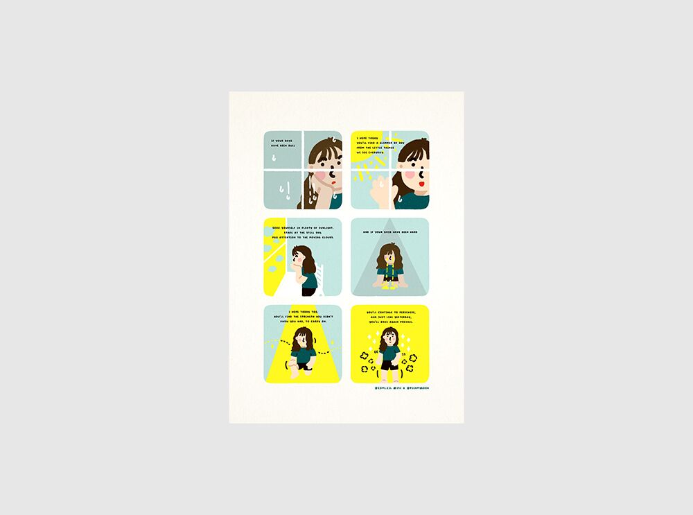 I-Hope-Today-cover I Hope Today art print by Peekmybook