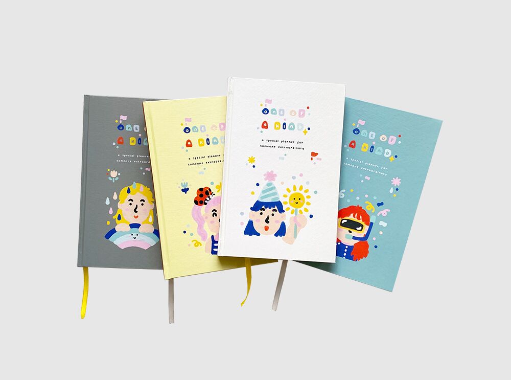 One of a Kind Undated Planner by Peekmybook