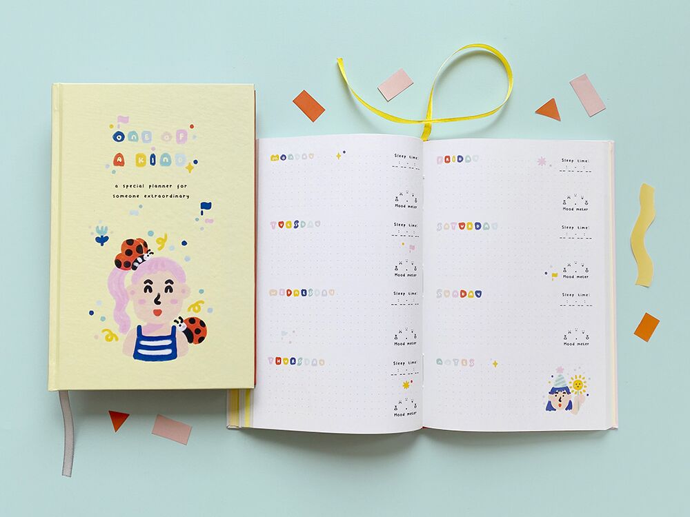 One-of-a-kind-planner-12a One of a Kind Undated Planner by Peekmybook