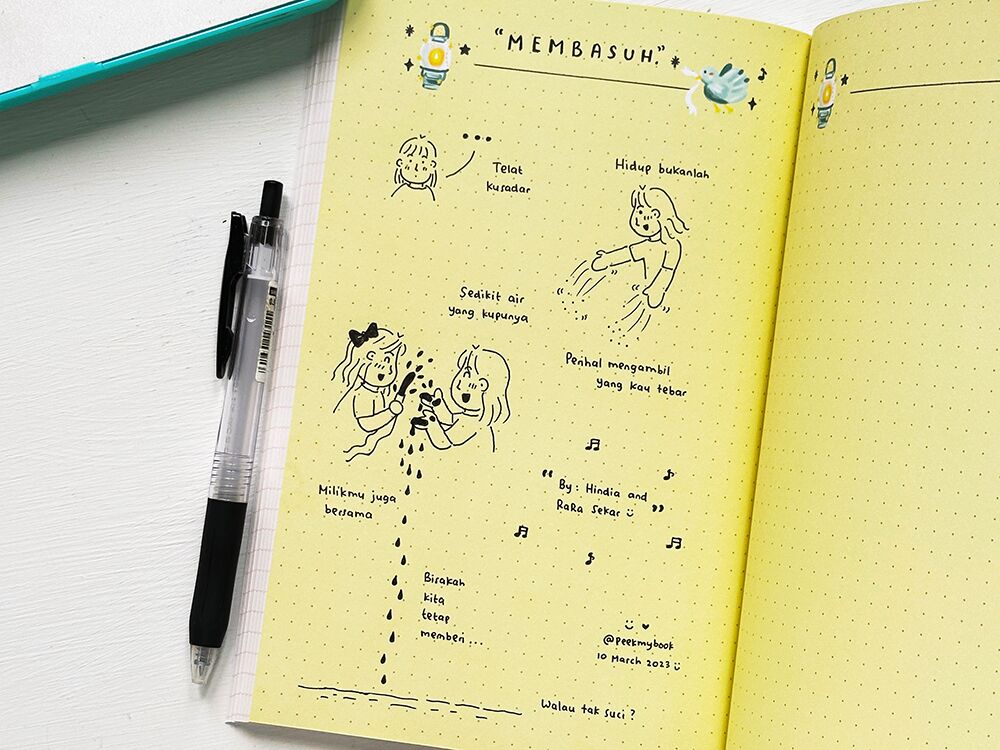 Dreams-11 Dreams Grid Dotted Journal by Peekmybook