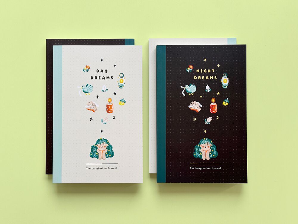 Dreams-1a Dreams Grid Dotted Journal by Peekmybook