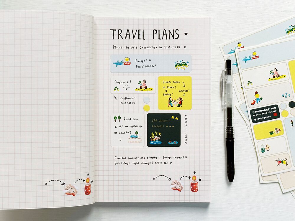 Dreams-6 Dreams Grid Dotted Journal by Peekmybook