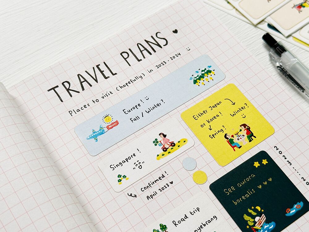 Dreams-7 Dreams Grid Dotted Journal by Peekmybook