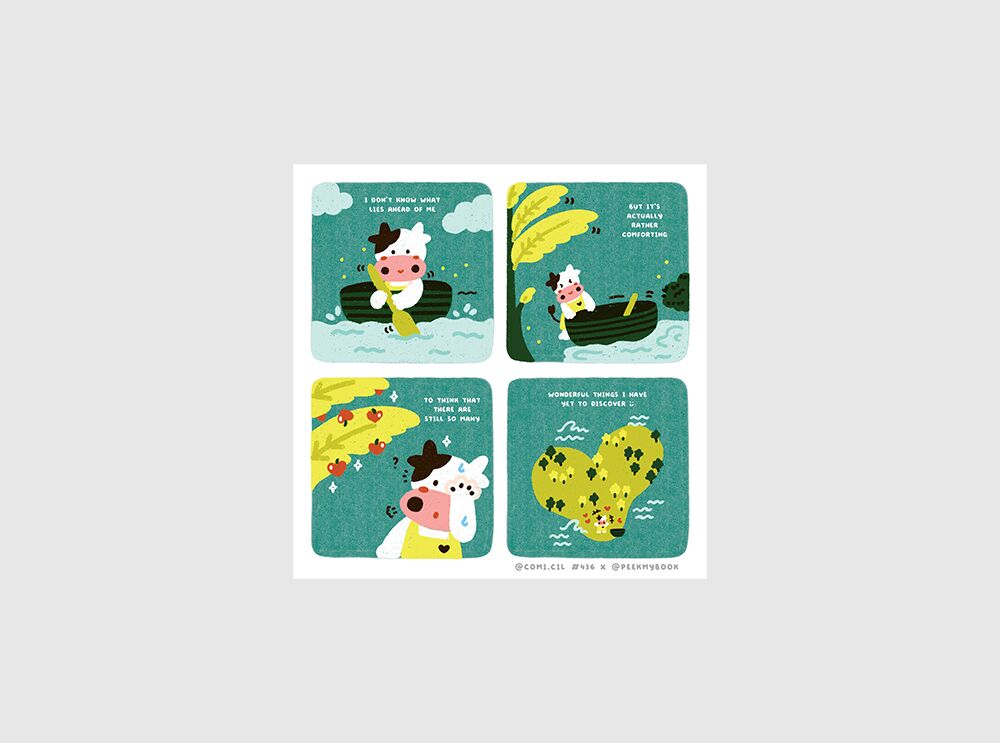 Wonderful Things comic art print by Peekmybook