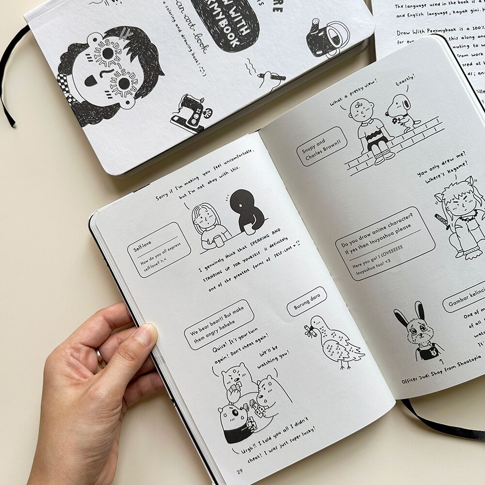 Draw-Peekmybook-Art-Book-2 Inside pages of Draw With Peekmybook