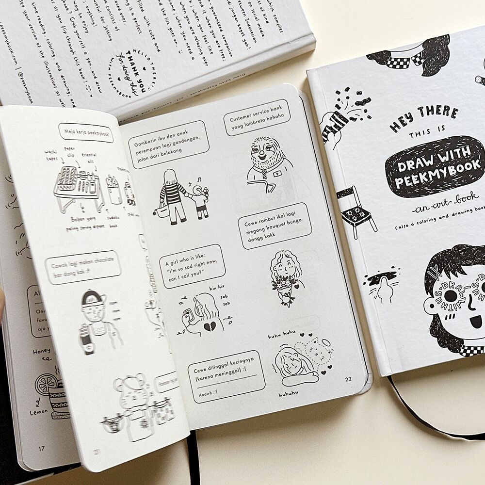 Draw-Peekmybook-Art-Book-3 Inside pages of Draw With Peekmybook