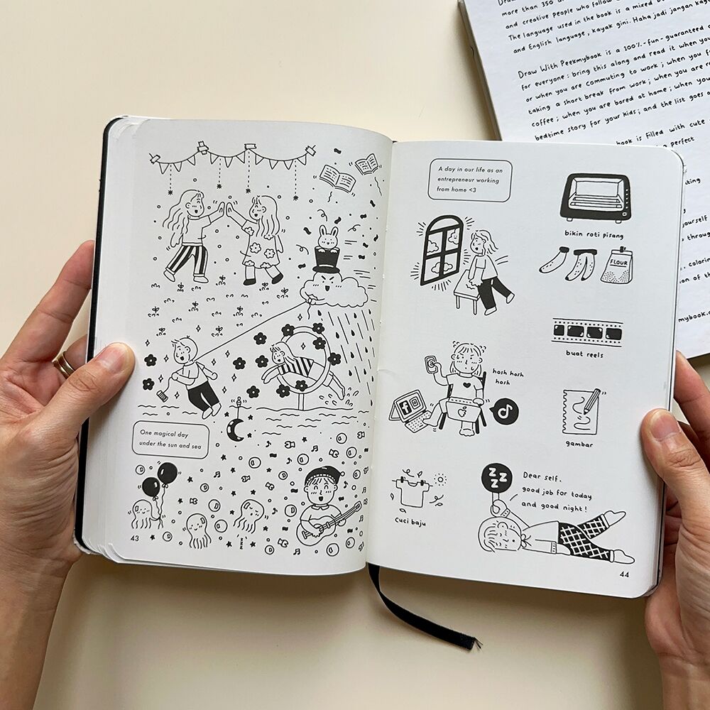 Draw-Peekmybook-Art-Book-5 Inside pages of Draw With Peekmybook