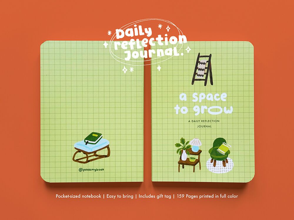 Reflection-Gratitude-Journal-7a A Space To Grow journal cover