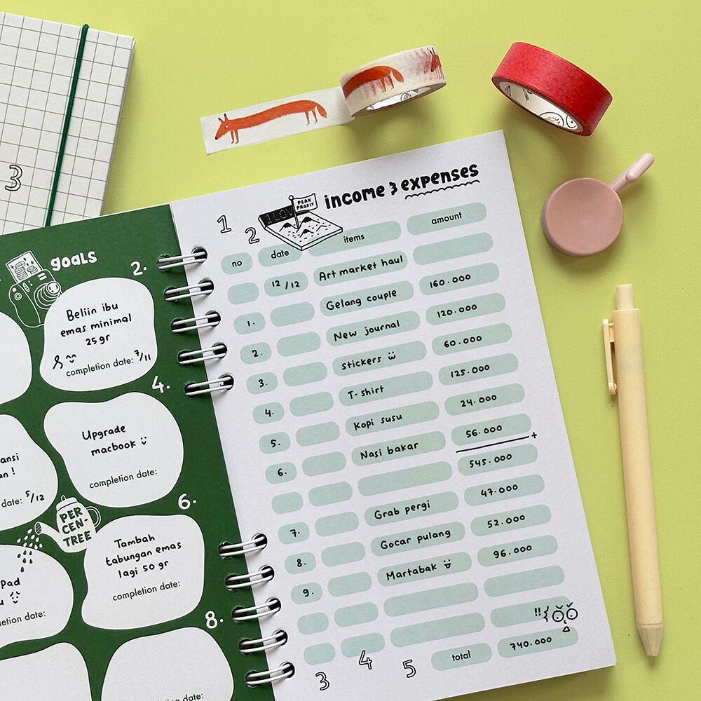 Count-on-Me-Financial-Planner-5b Inside pages of Count on Me Financial Planner