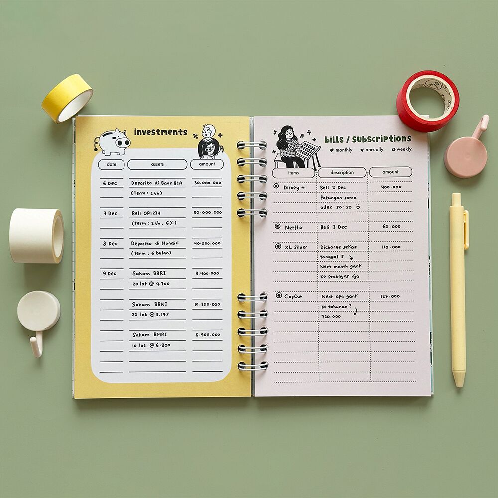 Count-on-Me-Financial-Planner-6 Inside pages of Count on Me Financial Planner