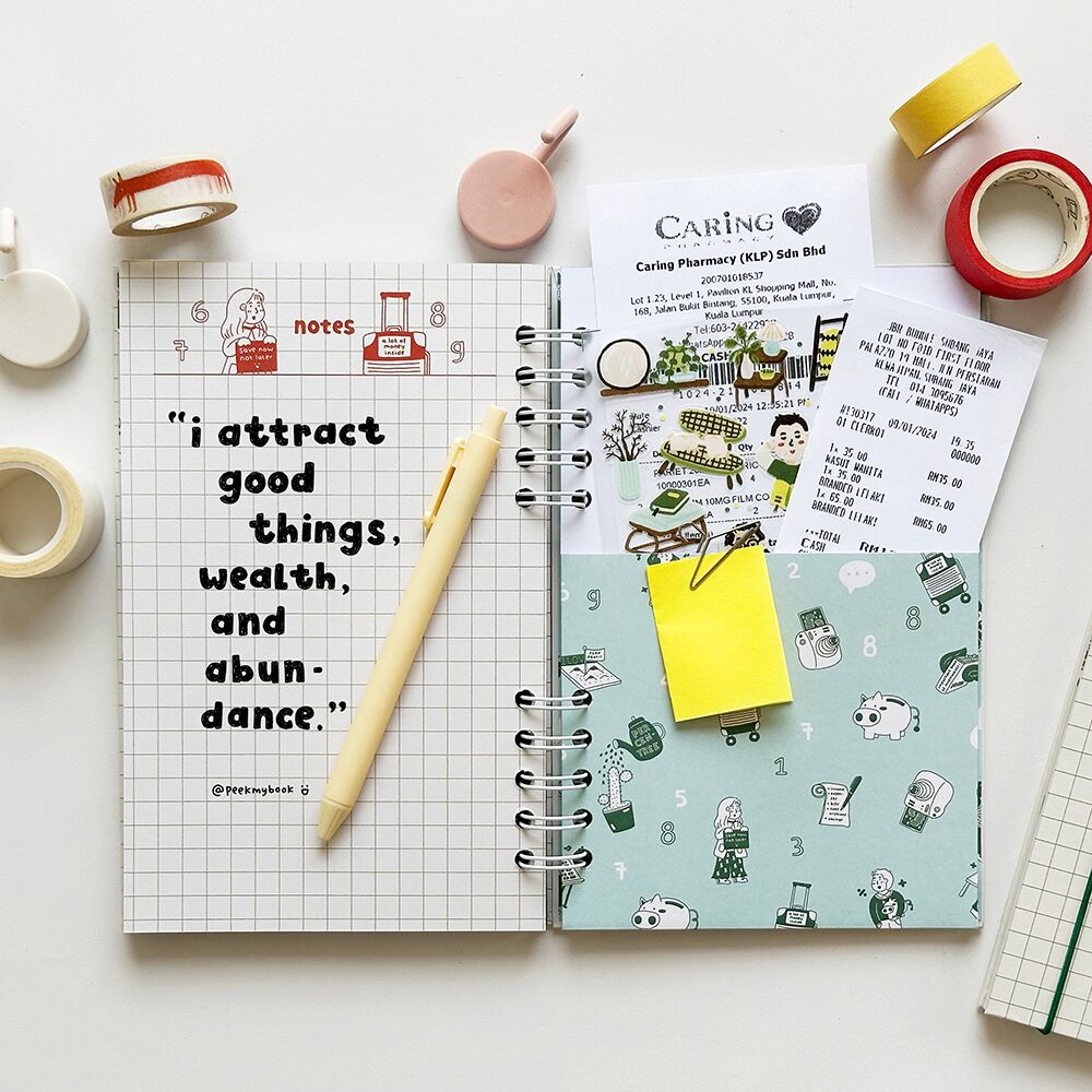 Count-on-Me-Financial-Planner-7 Inside pages of Count on Me Financial Planner