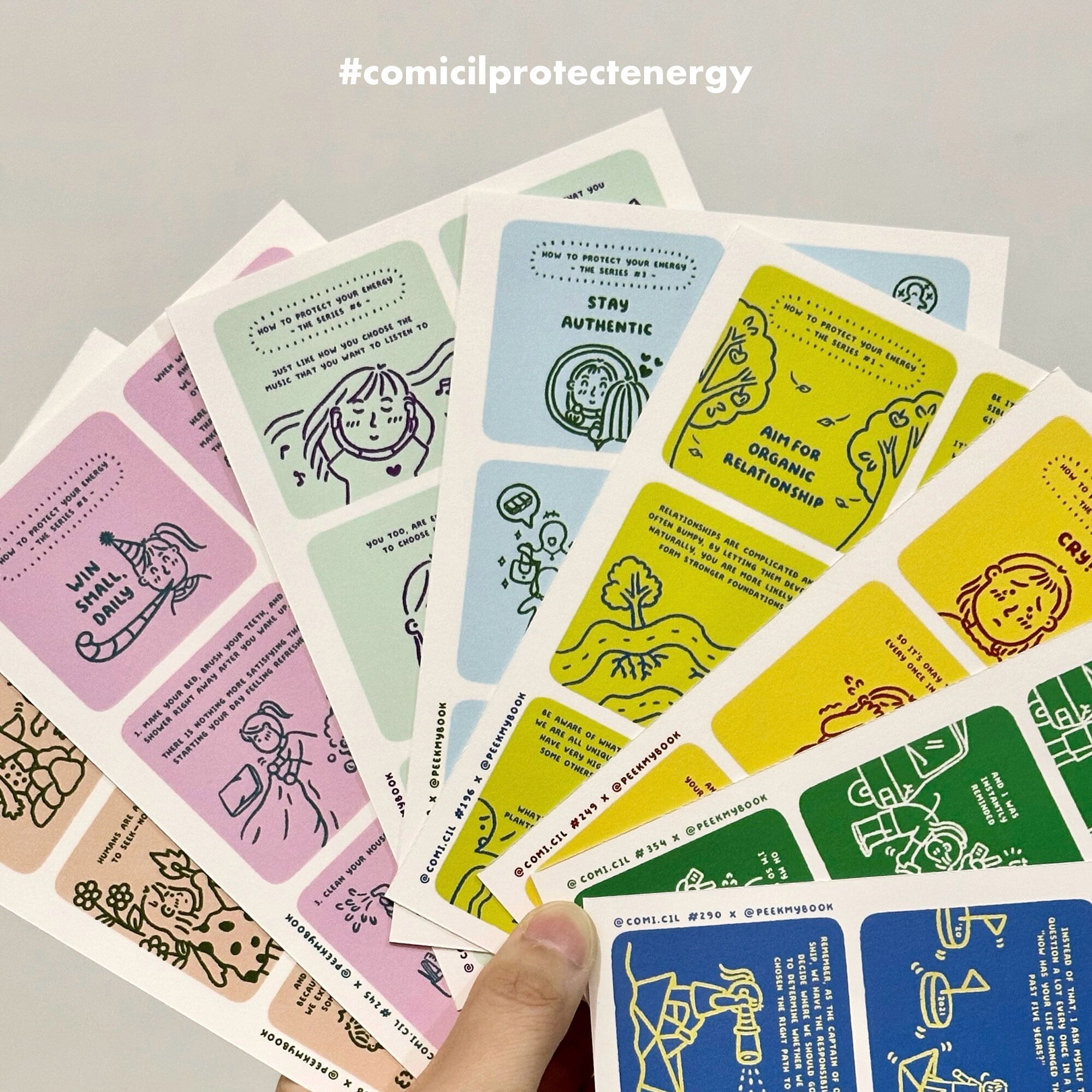 How-to-Protect-Your-Energy-Print-4 Inside view of Protect Your Energy greeting cards