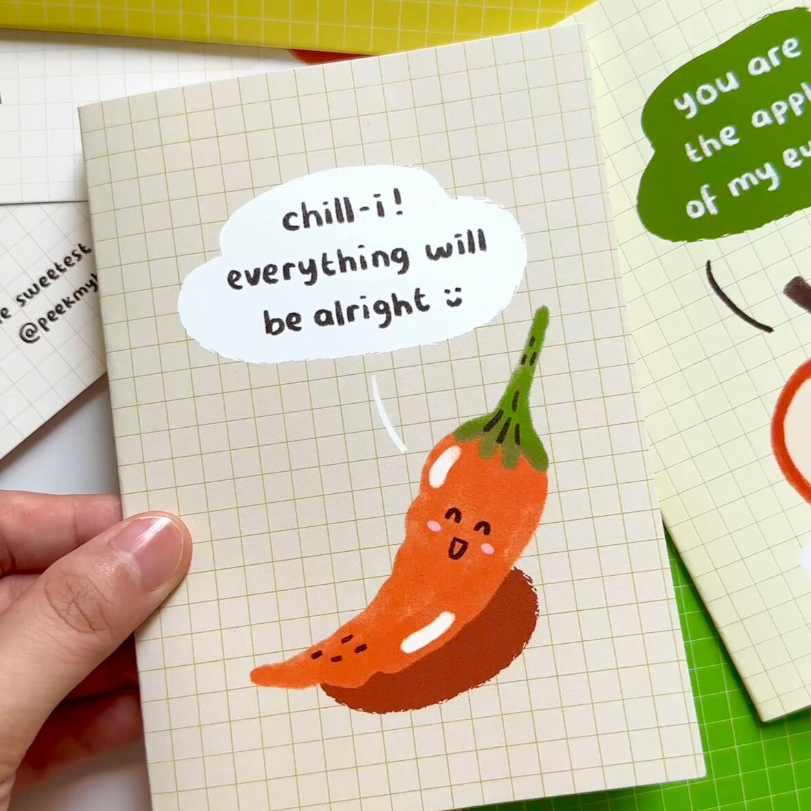 Sweetest-Card-7 The Sweetest Fruit Greeting Card - Chili