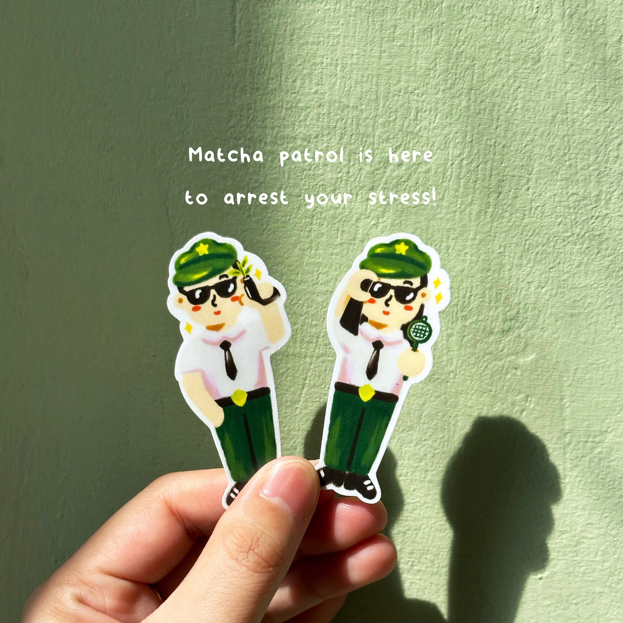 Matcha-Puhlease-Sticker-Set-9b Matcha Puhlease sticker by Peekmybook