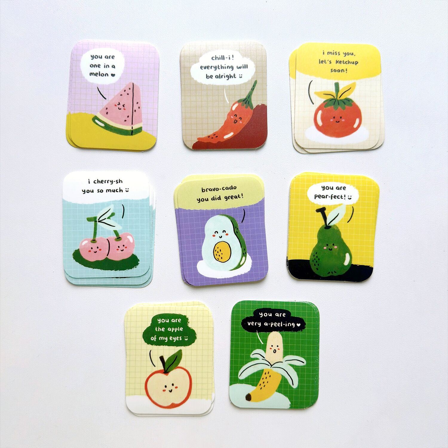T2-The-Sweetest-Things-Fruit-Stickers The Sweetest Things sticker set by Peekmybook