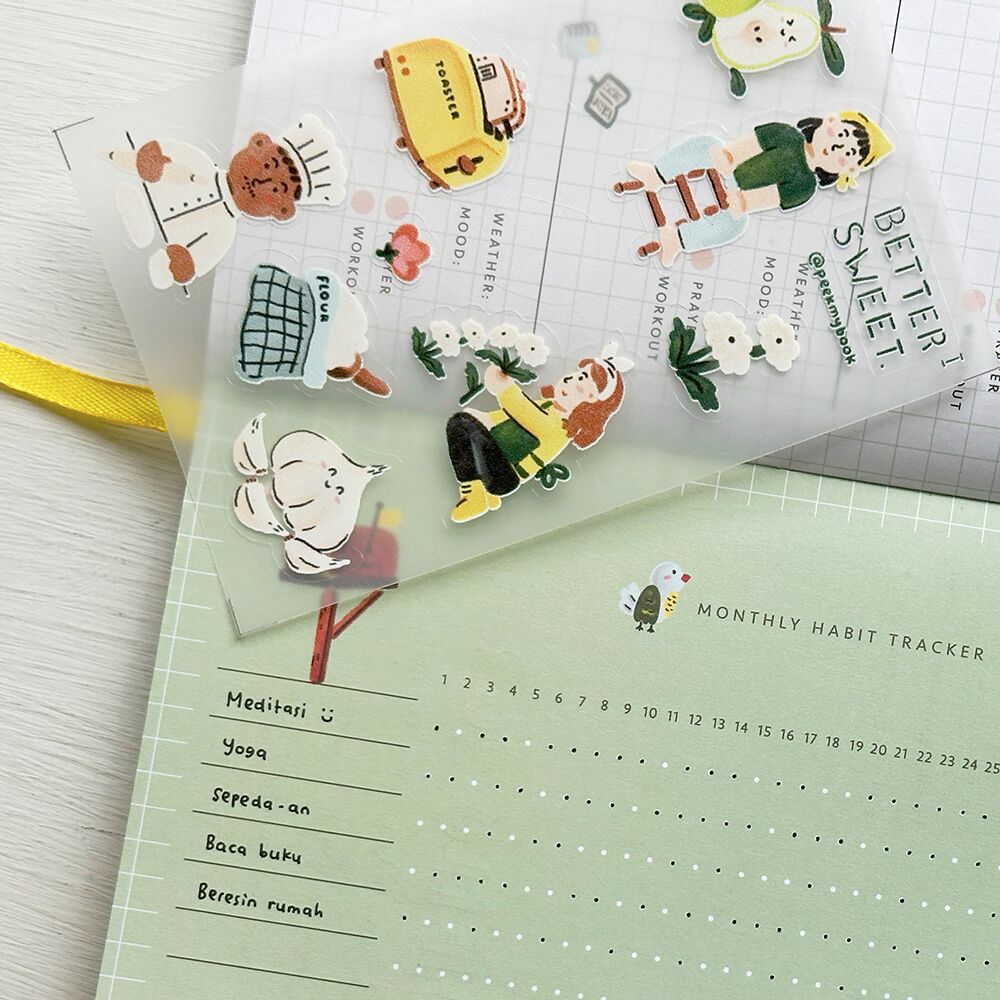 Better-Sweet-transparent sticker 2