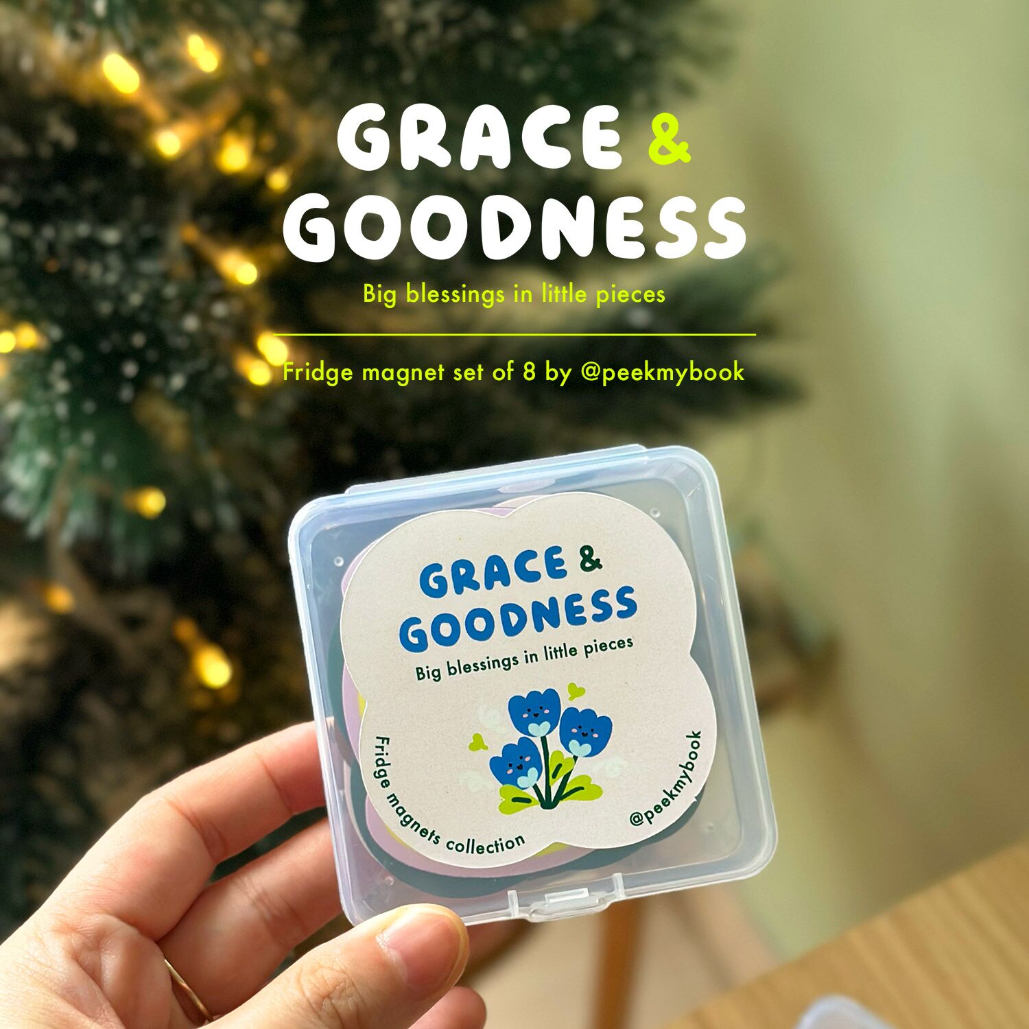 Grace-and-Goodness-Fridge-Magnet-3 Grace & Goodness Christian Fridge Magnet