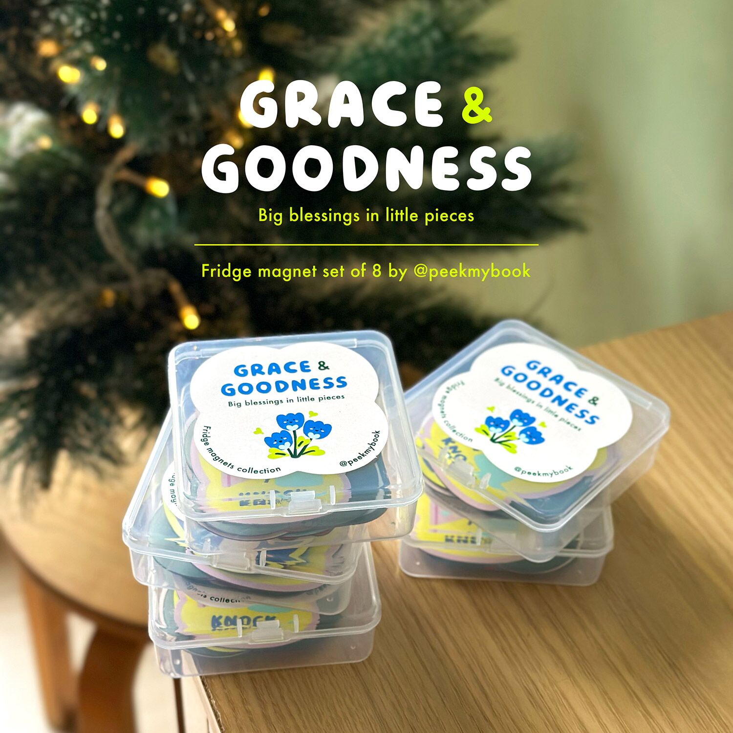 Grace-and-Goodness-Fridge-Magnet-4 Grace & Goodness Christian Fridge Magnet