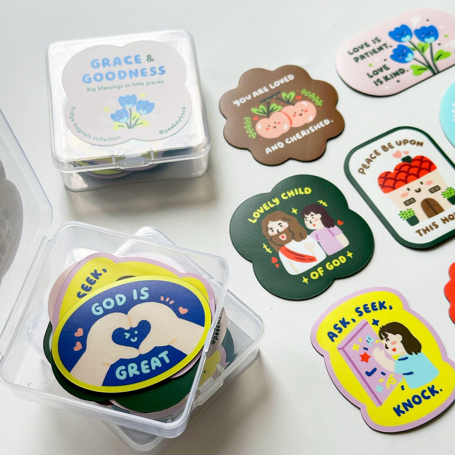 Grace-and-Goodness-Fridge-Magnet-5 Grace & Goodness Christian Fridge Magnet