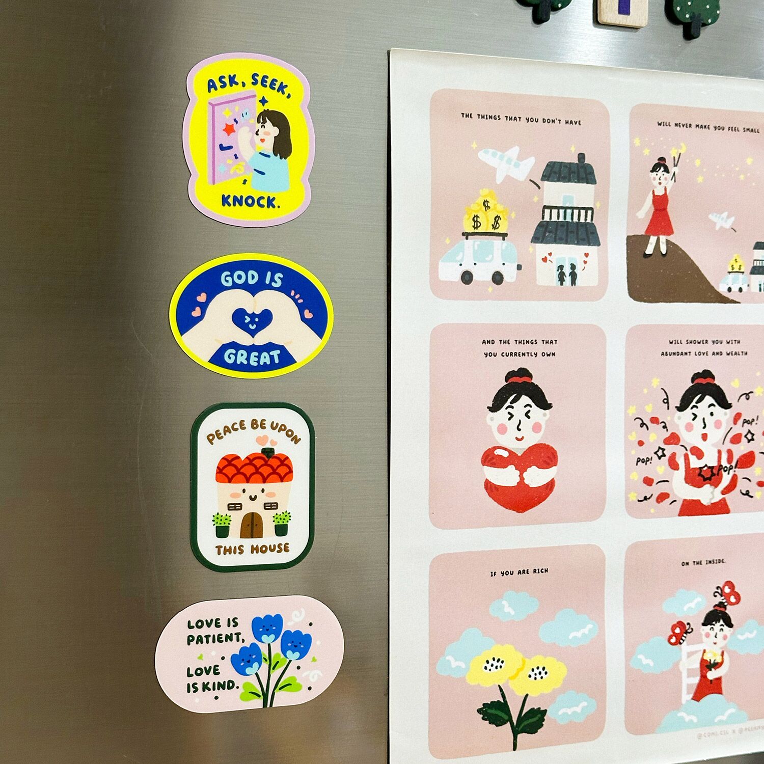 Grace-and-Goodness-Fridge-Magnet-7 Grace & Goodness Christian Fridge Magnet