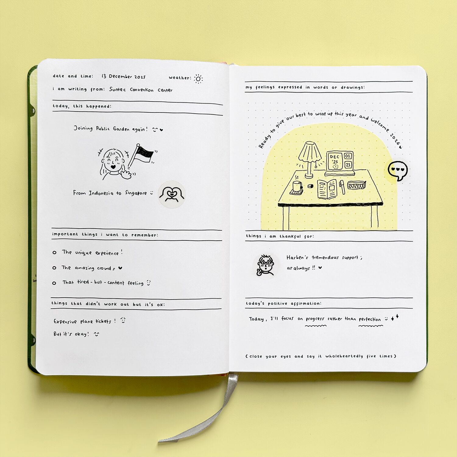 Sweetest-Mindfulness-Journal-Vol-2-5 The Sweetest Mindfulness Journal Gratitude Planner by Peekmybook