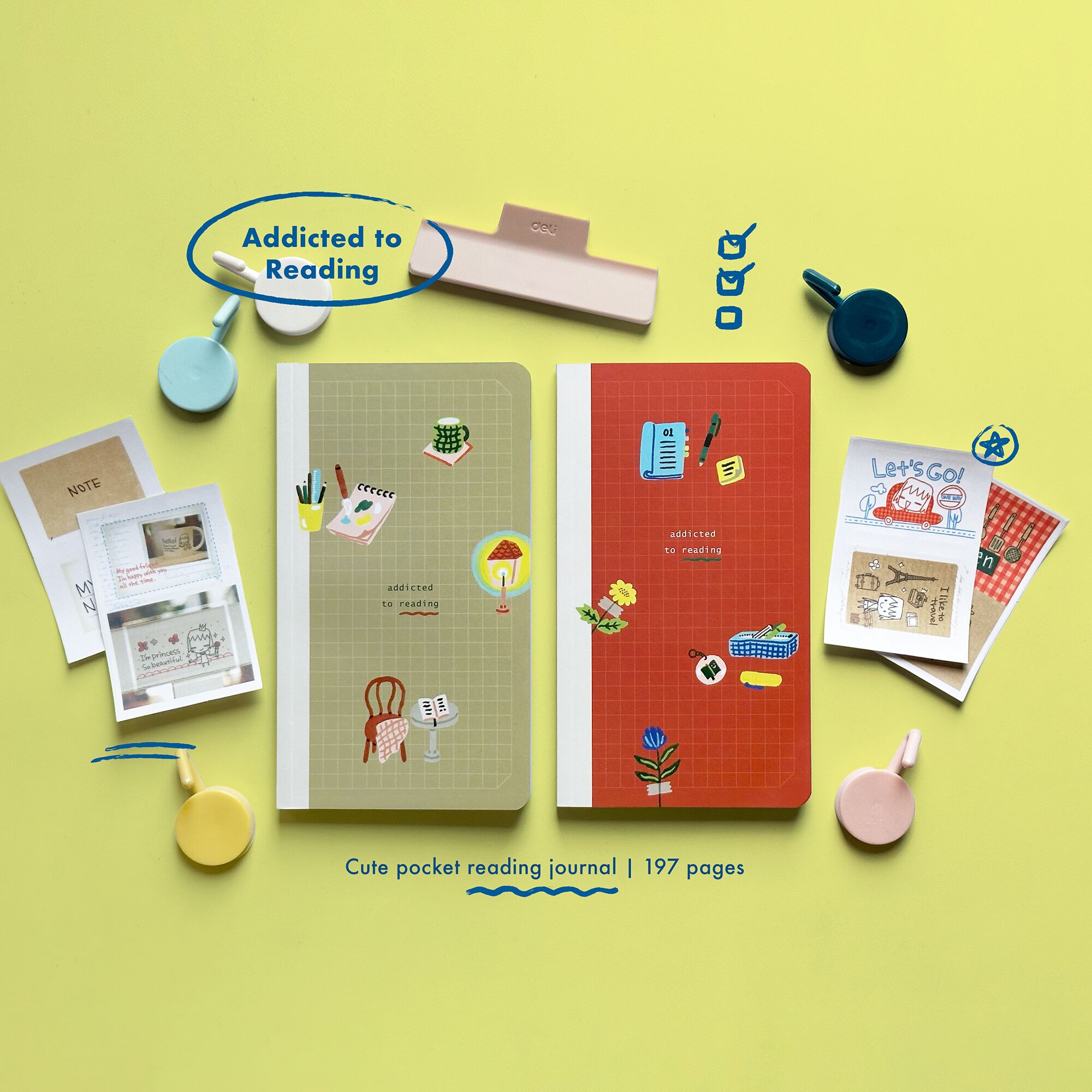 Addicted-to-Reading-Journal-1c addicted to reading journal cover peekmybook