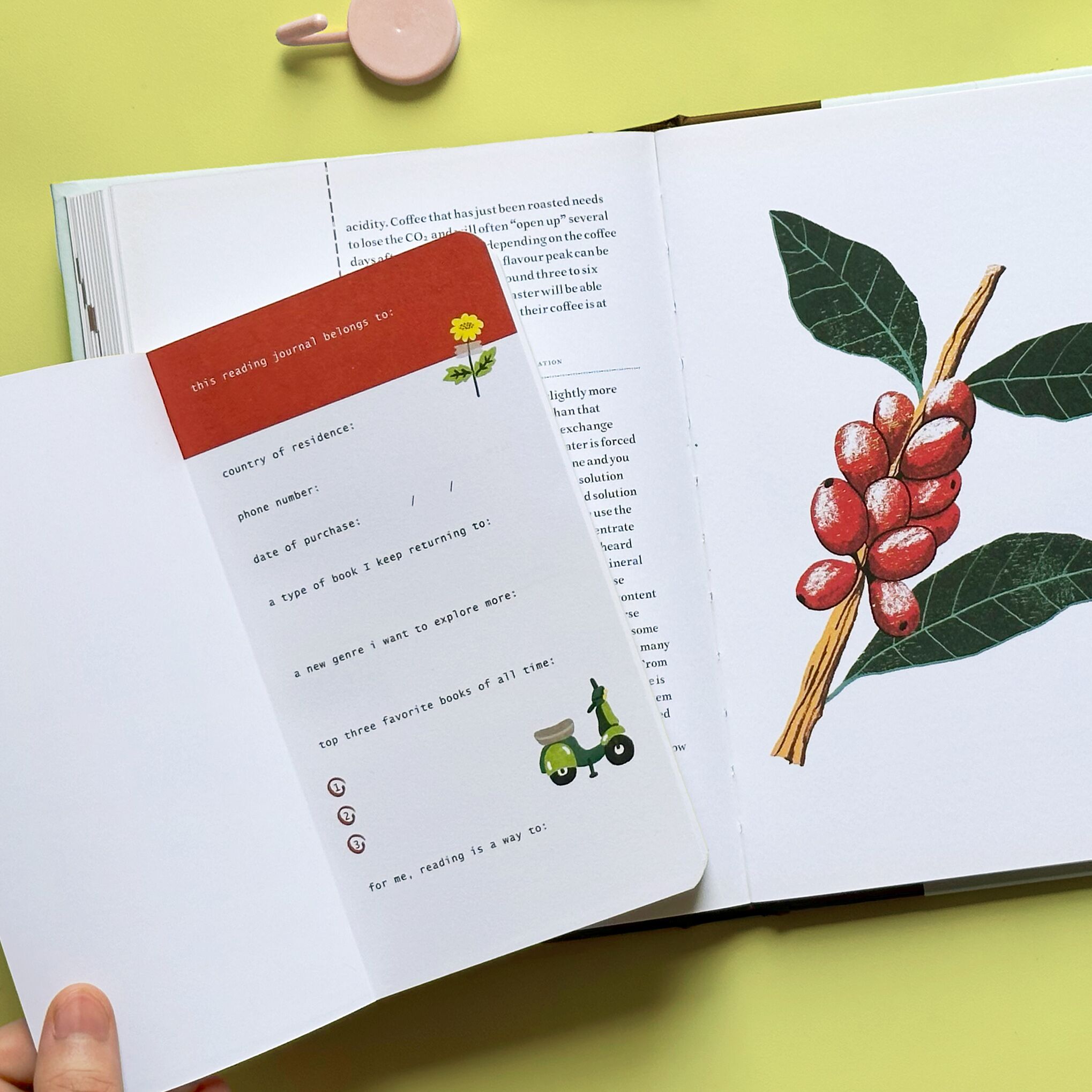 Addicted-to-Reading-Journal-6c inside pages addicted to reading book tracker journal