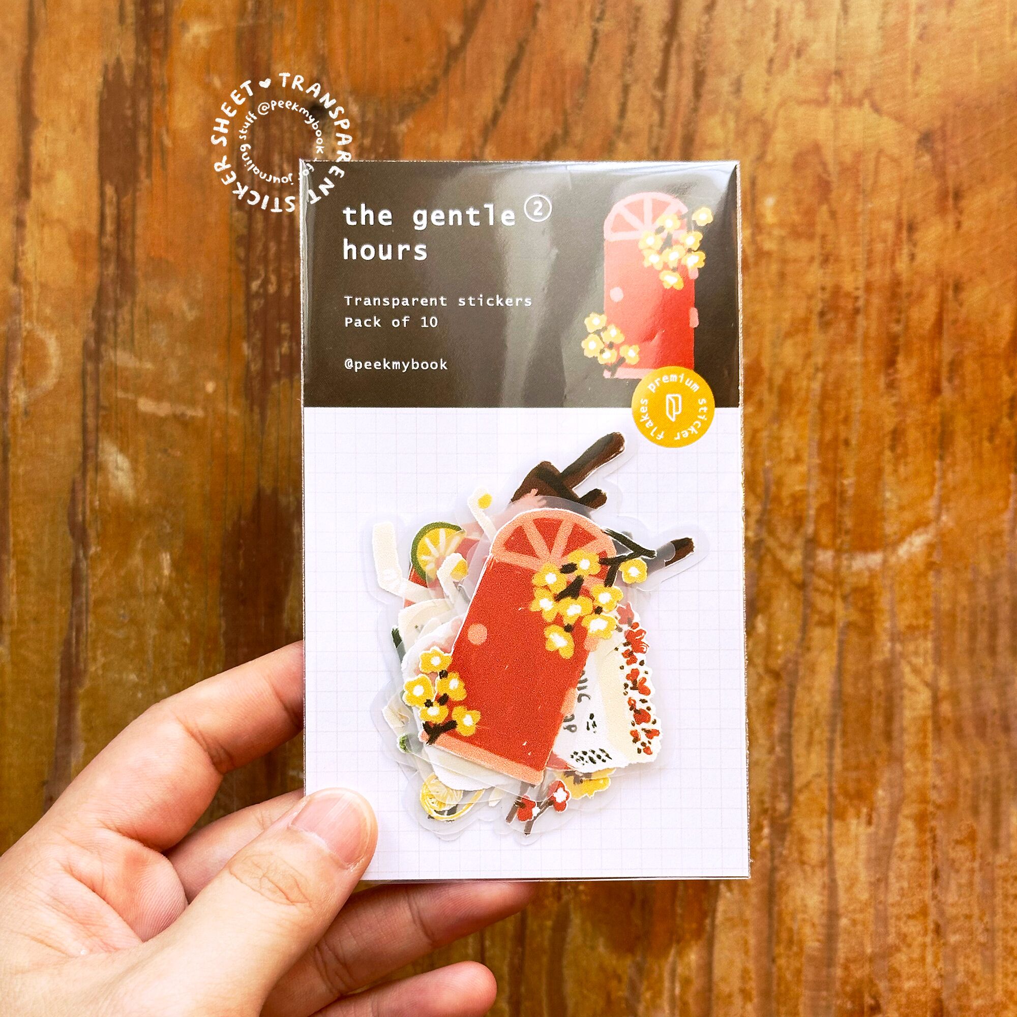 The-Gentle-Hours-2-Sticker-Pack-3 Aesthetic everyday objects decorative stickers for planner Peekmybook