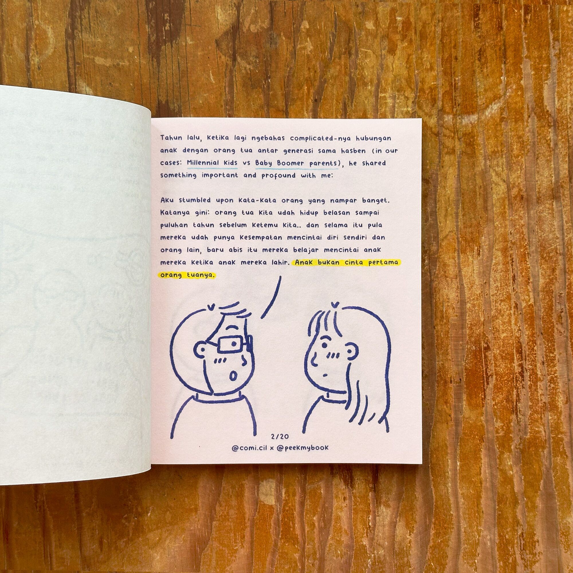 Dear-Boomer-Parents-Zine-5 Peekmybook Dear Boomer Parents illustrated zine booklet