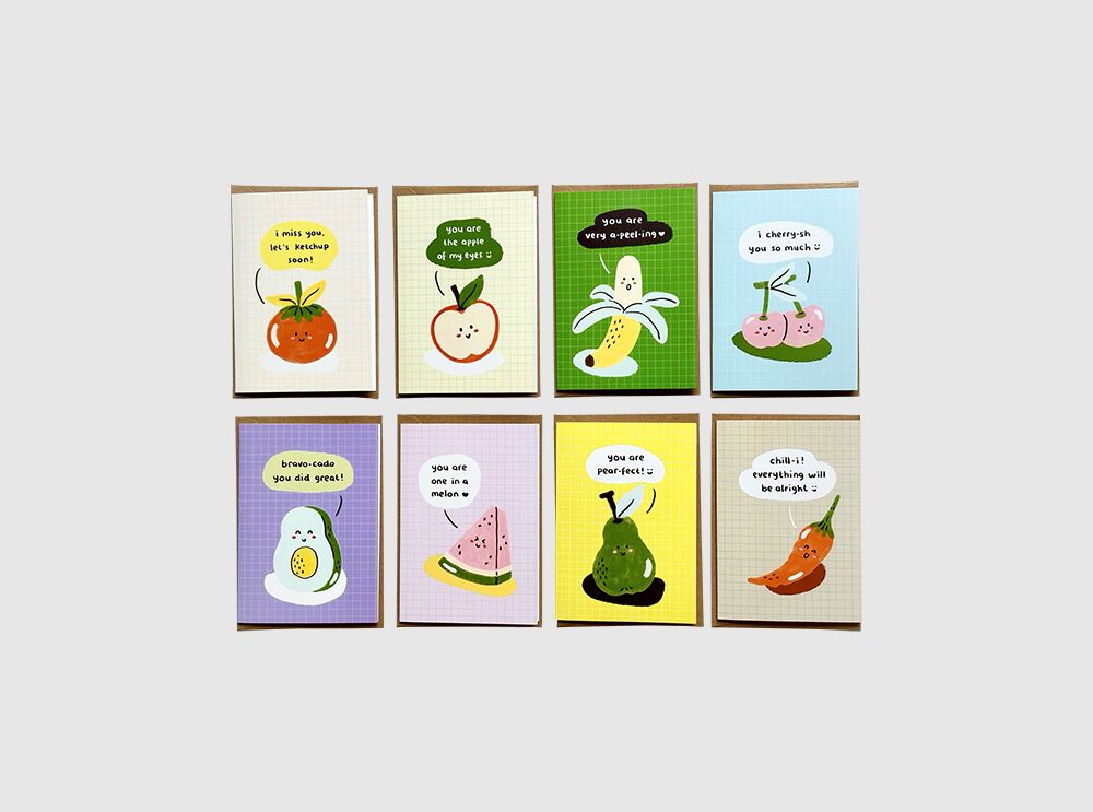 The Sweetest Fruit Greeting Card